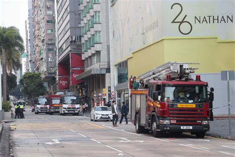 中間道地盤|尖沙咀四級火｜中間道「海員之家」舊址起火 火警波 